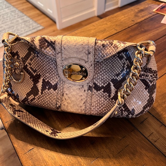 St. John snakeskin shoulder bag - Picture 1 of 7